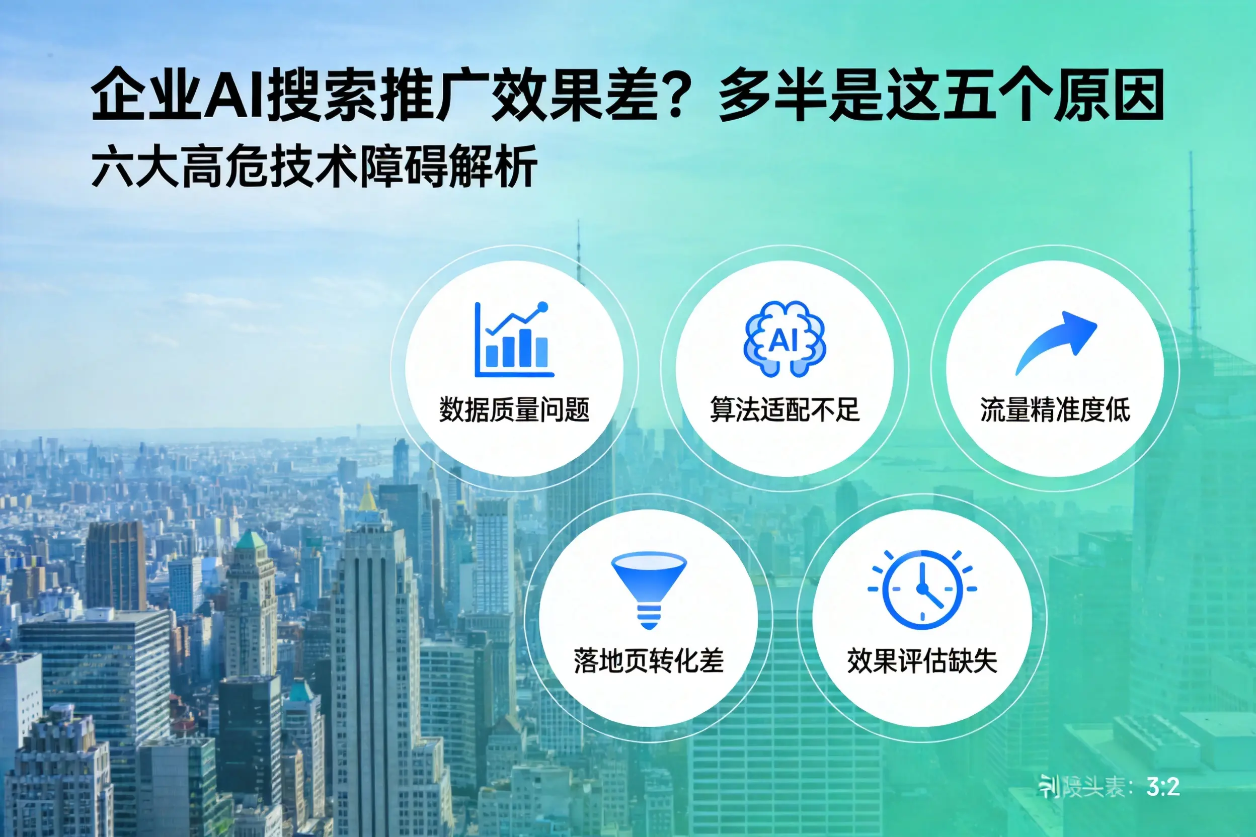 青云谱企业AI搜索推广效果差?多半是这五个原因